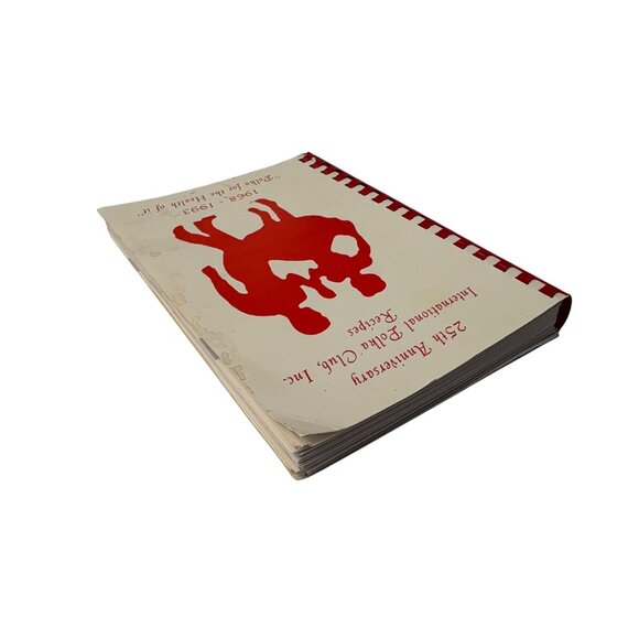 25th Anniversary International Polka Club Recipes Spiral Cookbook 1968-1993 - Picture 4 of 11